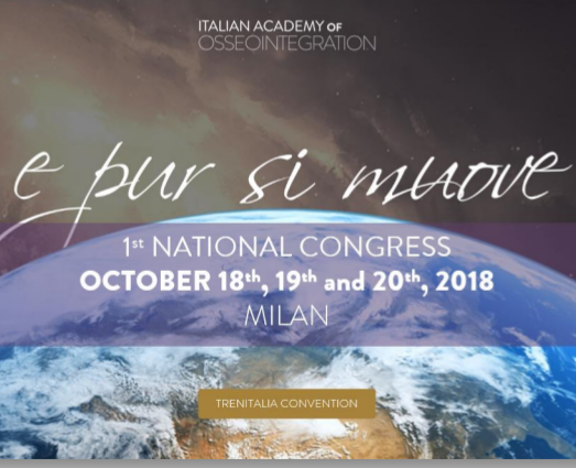 ITALIAN ACADEMY of OSSEOINTEGRATION - 1° National Congress